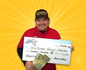 Arizona Lottery Winner Big Airport Winner