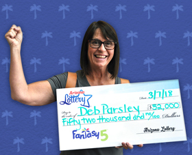 Arizona Lottery Winner Deb Parsley