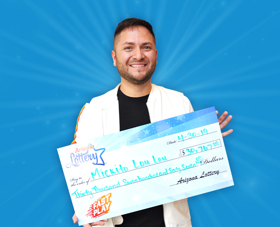 Arizona Lottery Winner Mickito Lou Lou