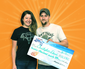 Arizona Lottery Winner Christopher Davis