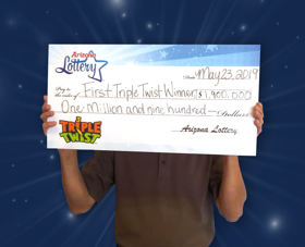 Arizona Lottery Winner 1st Triple Twist Winner