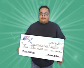 Arizona Lottery Winner Lawrence Leal