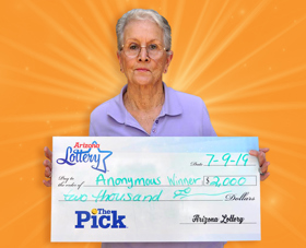 Arizona Lottery Winner Anonymous Winner