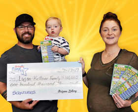 Arizona Lottery Winner Lujan-Kettner Family