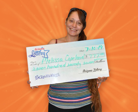 Arizona Lottery Winner Melissa Copeland