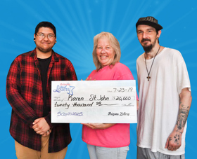 Arizona Lottery Winner Karen St. John