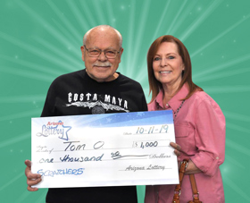 Arizona Lottery Winner Tom O.