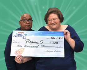 Arizona Lottery Winner Regina G.