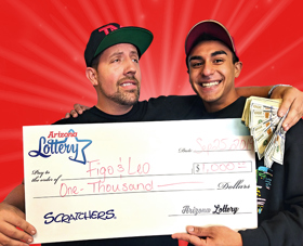 Arizona Lottery Winner Figo & Leo