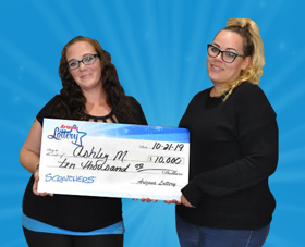 Arizona Lottery Winner Ashley M. 