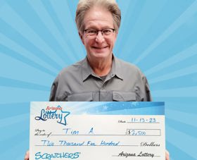 Arizona Lottery Winner Tim A.