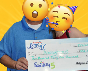 Arizona Lottery Winner Anonymous