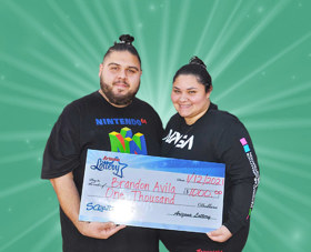 Arizona Lottery Winner Brandon Avila