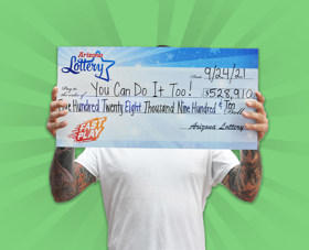 Arizona Lottery Winner You Can Do It Too!