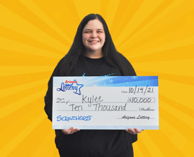 Arizona Lottery Winner Kylee