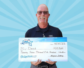 Arizona Lottery Winner David