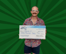 Arizona Lottery Winner Derek Z