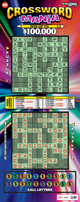 #1372 Crossword Mania Logo