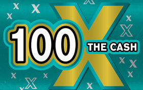 100X The Cash Logo