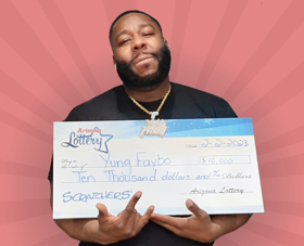 Arizona Lottery Winner Yung Faybo