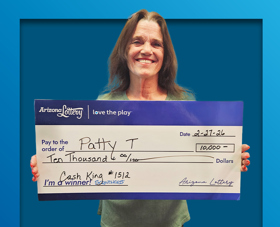 Arizona Lottery Winner Patty T 