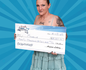 Arizona Lottery Winner Michelle