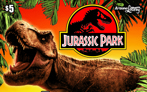 $5 Ticket, Jurassic Park, Win A Trip to Hawaii and a chance to win $1 million, win up to $50,000