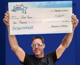 Arizona Lottery Winner Scott Perme