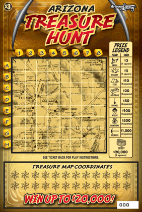 #1470 Arizona Treasure Hunt Logo