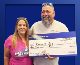 Arizona Lottery Winner Danna & Joe