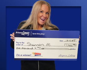 Arizona Lottery Winner Shannon M.