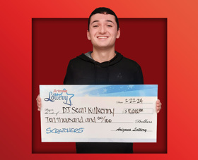 Arizona Lottery Winner DJ Sean Kilkenny