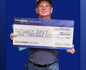 Arizona Lottery Winner Navy Davy