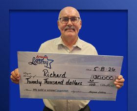 Arizona Lottery Winner Richard