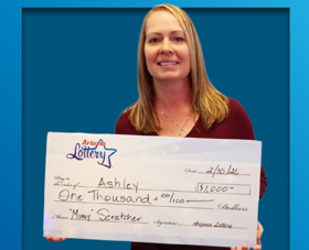 Arizona Lottery Winner Ashley