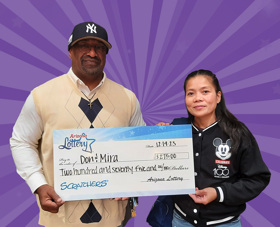 Arizona Lottery Winner Don and Mira