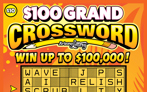  $100 Grand Crossword, $10 ticket, win up to $100,000