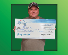 Arizona Lottery Winner Travis