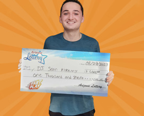 Arizona Lottery Winner DJ Sean Kilkenny