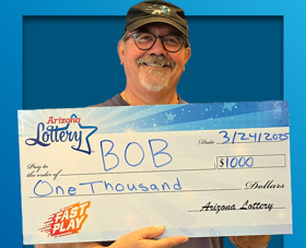 Arizona Lottery Winner Bob