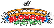 $100, $200 & $500 Blowout Logo