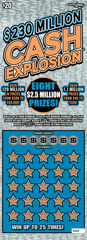 #1400 $230 Million CASH EXPLOSION® Logo