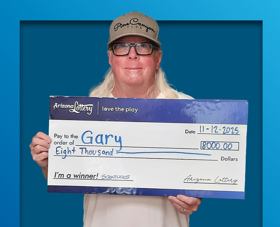 Arizona Lottery Winner Gary