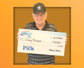 Arizona Lottery Winner Donny Bridges