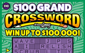 $100 Grand Crossword Logo