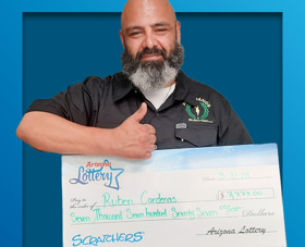 Arizona Lottery Winner Ruben Cardenas