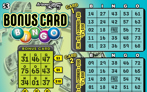 $3 Ticket, Bonus Card Bingo, 