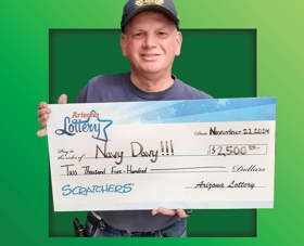 Arizona Lottery Winner Navy Davy