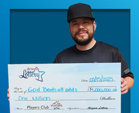 Arizona Lottery Winner God Beats All Odds