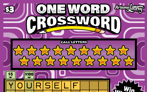 One Word Crossword, $3 Ticket, Win Up To $20,000